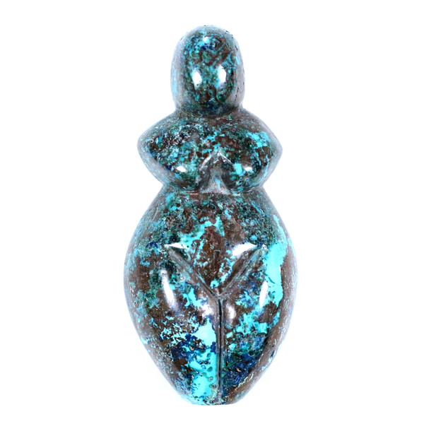 Shattuckite Mother Earth Goddess Crystal Gaia Carving
