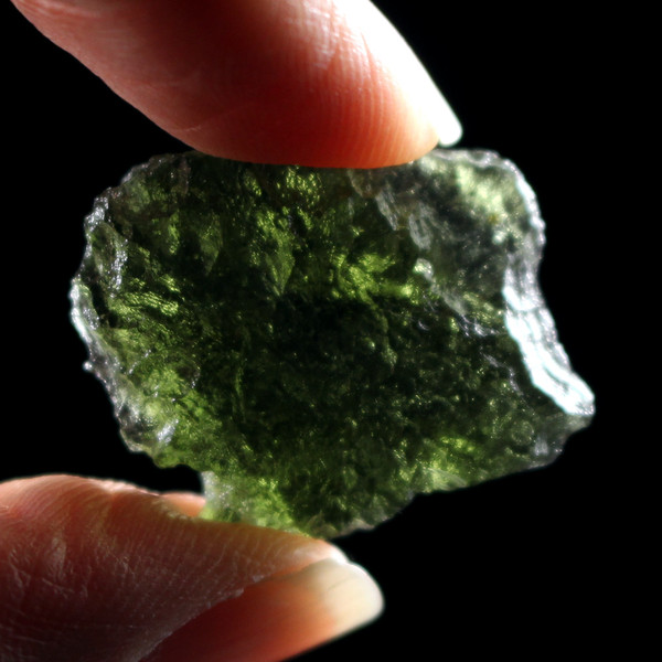 Moldavite Tektite Crystal Meteorite Specimen