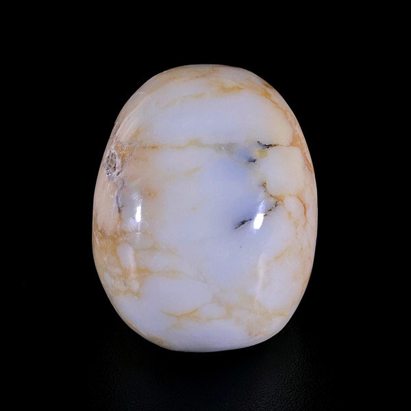 Raven's Carved White Anatolian Alien Opal  Crystal Skull