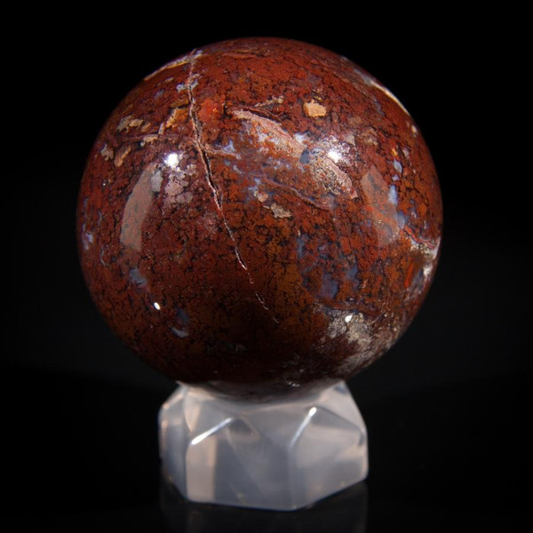 Red Jasper Agate Gemstone Sphere Crystal Ball
