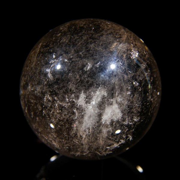 Smoky Quartz Crystal Ball Gemstone Sphere