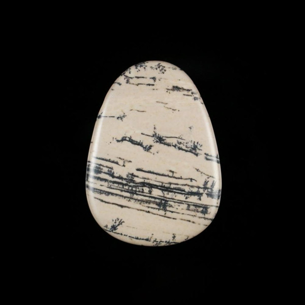 Dendrite Jasper Gemstone Pendant Bead