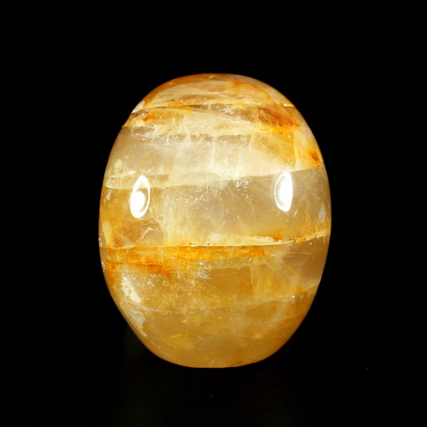 Golden Healer Quartz Crystal Skull 3.25"