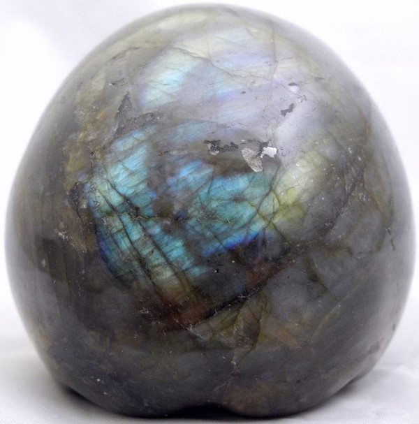 Raven's Colorful Flashy Labradorite  Crystal Skull