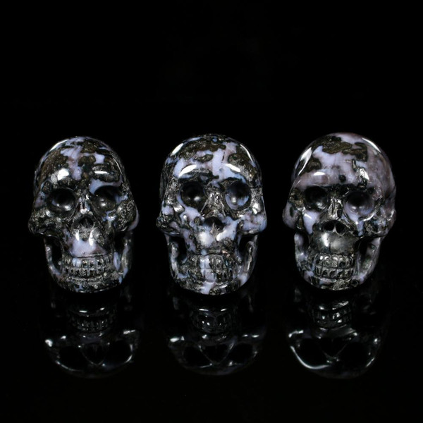 Mystical Merlinite Activated Crystal Skull