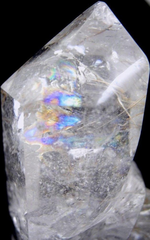 Raven's Rutilated Quartz Crystal Skull Generator