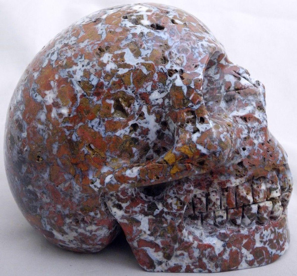 Raven's Wonosobo Jasper Crystal Skull 1
