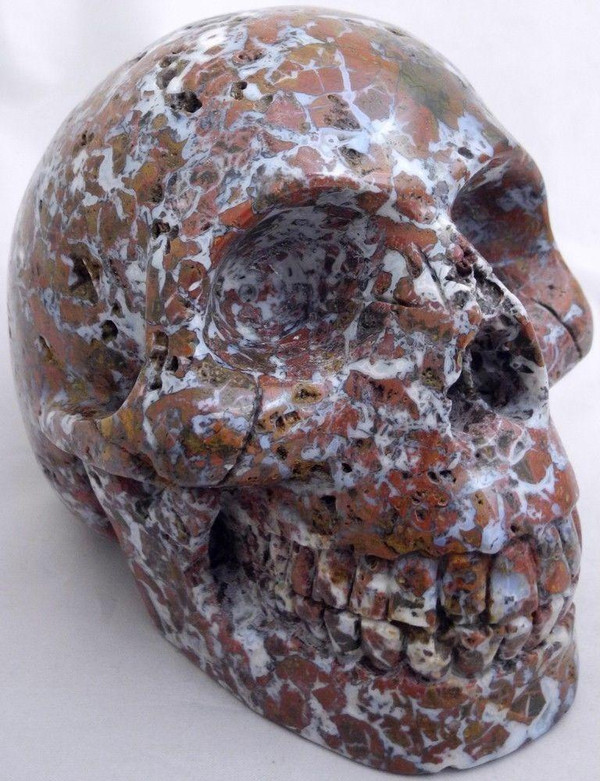 Raven's Wonosobo Jasper Crystal Skull 1