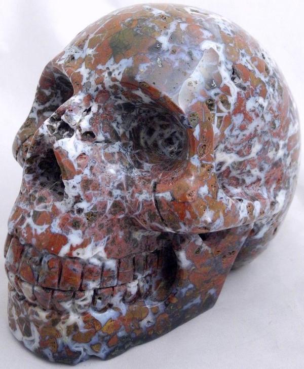 Raven's Wonosobo Jasper Crystal Skull 1