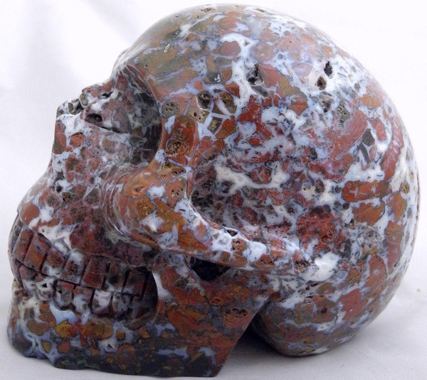 Raven's Wonosobo Jasper Crystal Skull 1