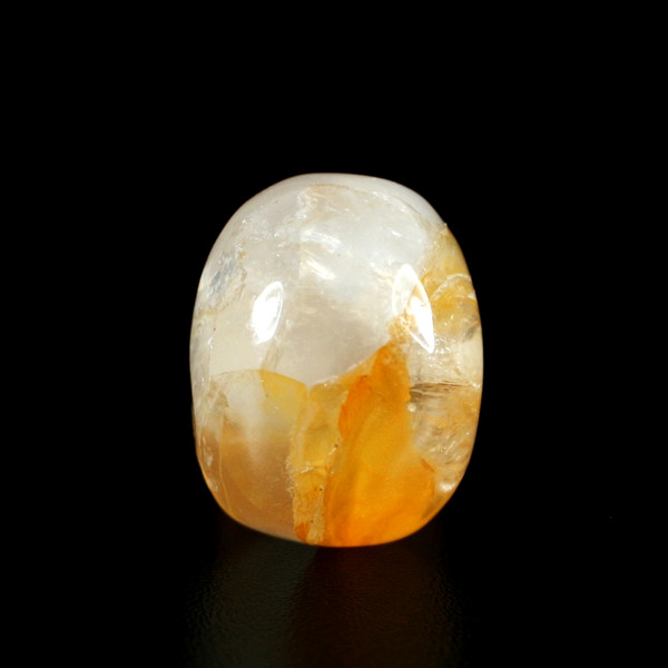 Golden Healer Quartz Crystal Skull 1.5"