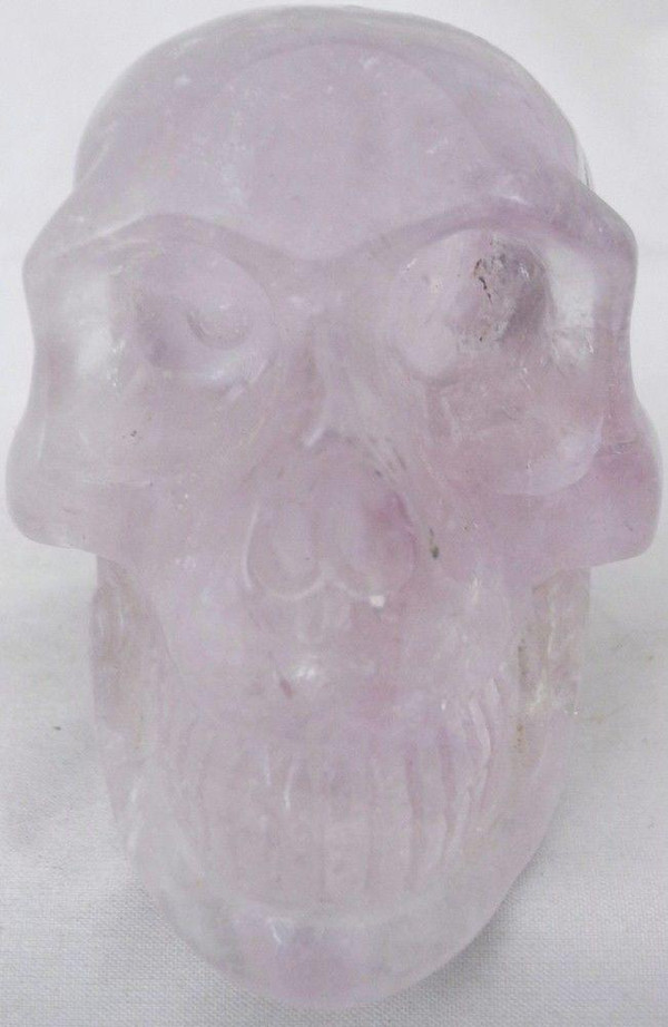 Raven's Classic Style Amethyst Crystal Skull