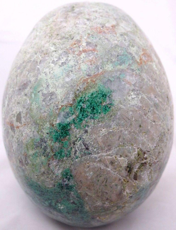 Raven's Perrico Chico Chrysocolla Malachite Carved Crystal Skull