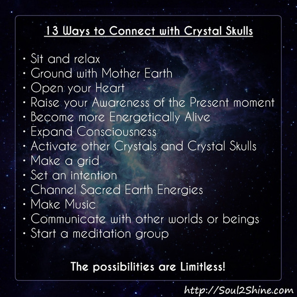 13 Ways to Connect with Crystal Skulls