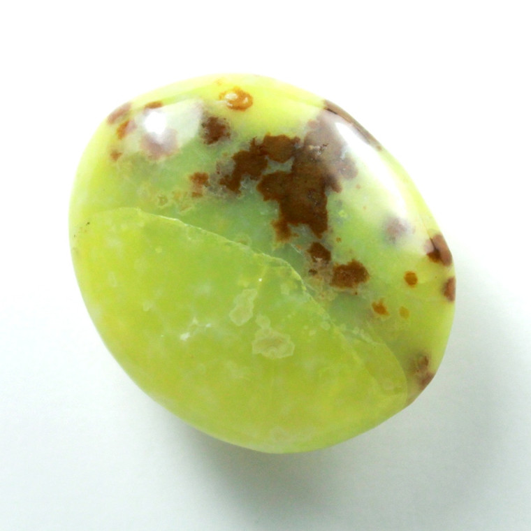 Green Opal Gemstone Tumbled Stone Madagascar