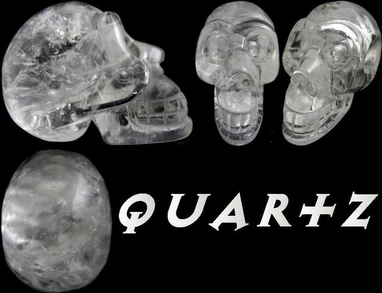 Raven's Quartz Crystal Skull 1