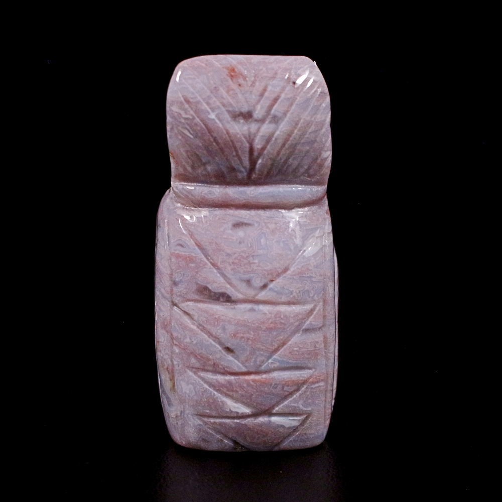 Corn Maiden Royal Agate Native American Zuni Fetish