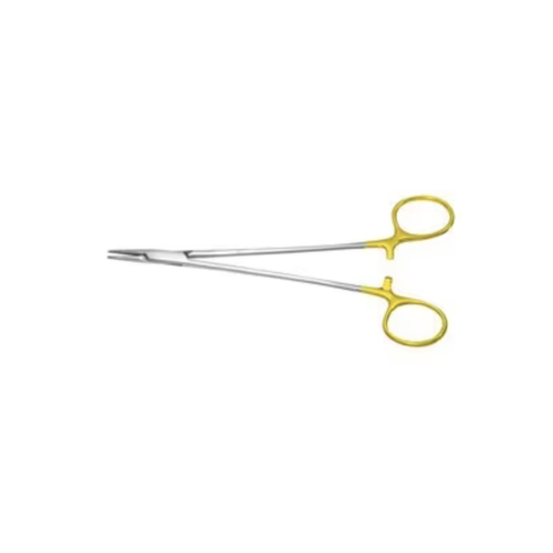 Integra-Miltex Debakey Needle Holder, 5.875" (150mm), Tungsten Carbide, Serrated Jaws