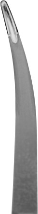 Aesculap Stellbrink Synovectomy Rongeur 2x39.5mm Slight Curved Jaw 178mm, 7"