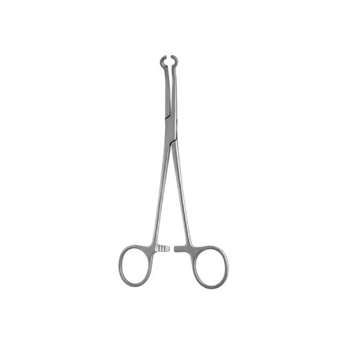 gSource Screw Holding Forceps 7.5", Angled, For OD 5.5mm Shaft Bone Screw