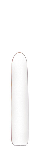 Integra-Miltex Tip-It TM Instrument Protector, 1/16" x 3/4" (1.6mm x 19mm) White, Size Code 1 (50 Per Bag)