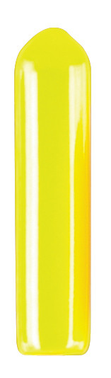 Integra-Miltex Tip-It TM Instrument Protector, Yellow 3/16" x 1" (4.8mm x 25.4mm), Non-Vented, Size Code 5 (50 Per Bag)