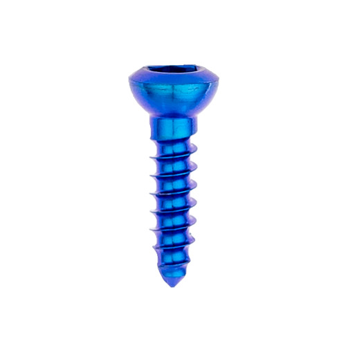 2.7mm Cortical Screw with 2.5mm Head Recess, Self-tap, Hex, Titanium-5mm