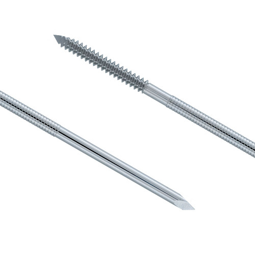 Fixation Half Pin, Neg Thd 3"