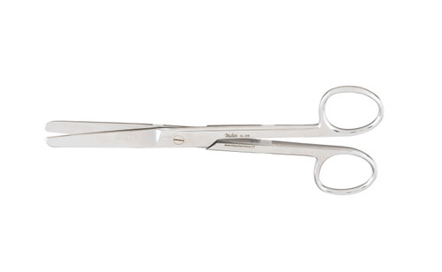 Integra-Miltex  Operating Scissors, 6.5" (164mm), Standard Pattern, Straight, Blunt-Blunt Points