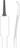 gSource Gretractor, Hohmann 9.5", 18mm Cross Serrated Round End, 2 Holes