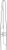 Aesculap Littauer Ligature Scissors, 135mm, 5.25"