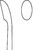 Aesculap Bone Curette Dbl-End 130mm