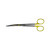 Aesculap Mayo-Lexer Noir Dissecting Scissors, W-Cut, Curved, 6.5" (165mm)