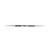 Aesculap HOUSE Bone Curette, Straight, 150mm (6IN), DE, Oval Cups, 1.0 + 1.2mm