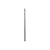 gSource gDrill, Twist 5IN Straight Shank, 4 Flutes, DIA 2.0mm, Max ID 1.2mm Cannulation, 25mm Round End