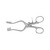 Aesculap Weitlaner Retractor 5.125IN (130mm), Blunt, 3 x 4 Prongs