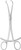 Aesculap Bone Reposition Forceps