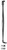 Integra-Miltex Mathieu Retractor, 6.25" (160mm), Sharp, Dbl-Ended, 3 Sharp Prongs and 6.3mm x 21 mm   Blade