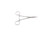 Integra-Miltex  Baby Crile Forceps, 5.625" (143mm), Curved