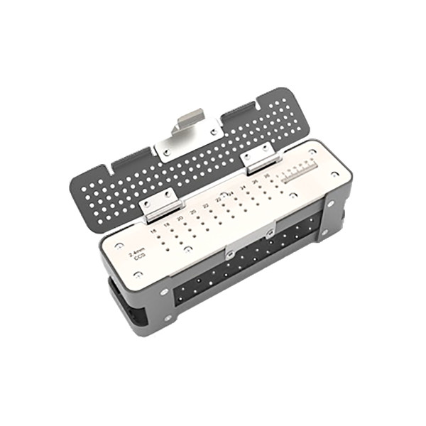 2.4mm Anodized CCS Screw Rack, Stainless Steel