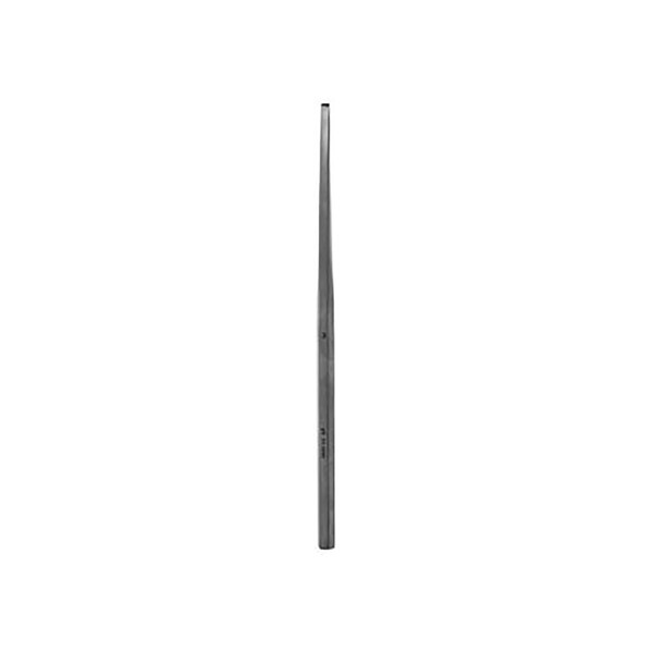 gSource Sheehan Osteotome 6.25IN Straight 15mm with Serrated Handle End