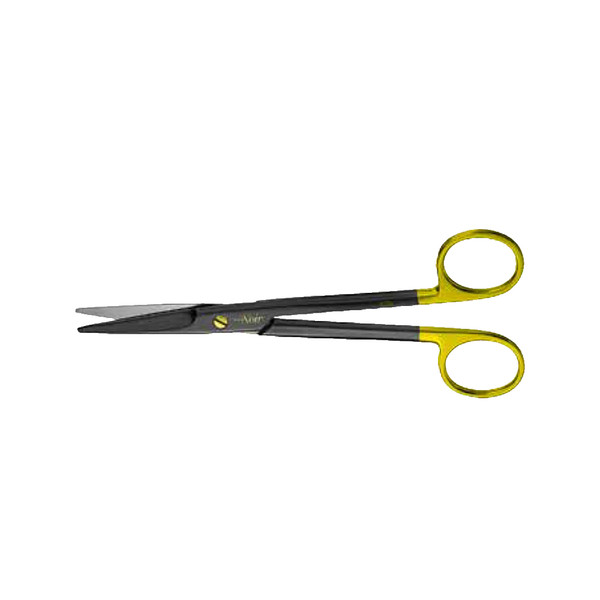 Aesculap Mayo Noir Dissecting Scissors, Curved/Sharp, 6.75IN (170mm)