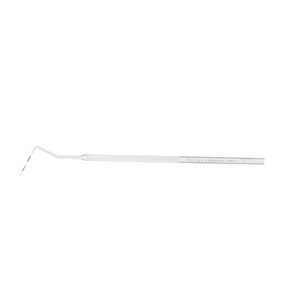 Integra-Miltex Probe C Type, Serrated Handle, Single Ended