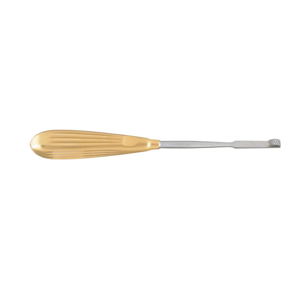 Integra-Miltex Glabella Rasp, 8.25IN, TC, Backward Cutting, 6mm Wide Blade