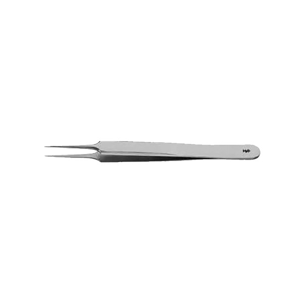 Aesculap Micro Forceps, Straight, 110mm (4.25IN), Jeweler Pattern, Fig 5, 200mm Width