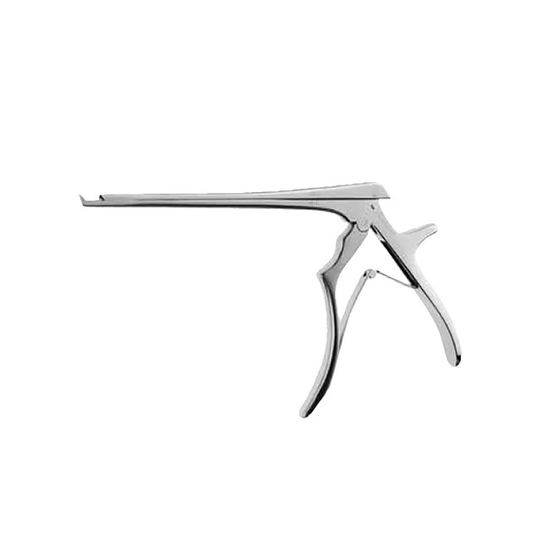 Aesculap Kerrison Bone Punch, Non-Detachable, w/o Ejector, 130 degree Up, 7" (180mm), 2x15mm, Regular Foot Plate