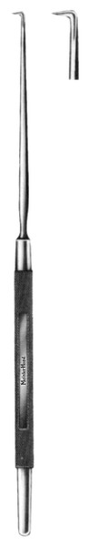 Integra Miltex Adson Dura & Dissecting Hook 8IN (20.3 cm), Sharp Blade 5mm Right Angle