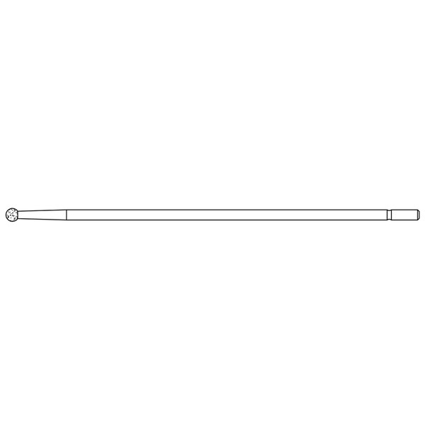 Extra Long Diamond-Round Bur