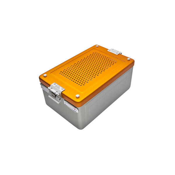 EverGreen Wide Sterilization Container Kit, Tall, Yellow