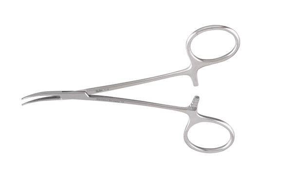Integra-Miltex  Halsted Mosquito Forceps, 4.75" (121mm), Curved, Extra Delicate